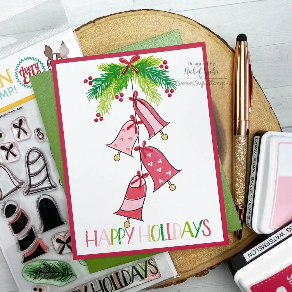 NEW - Stamptember 2020 - Avery Elle - Holiday Bells Stamp set